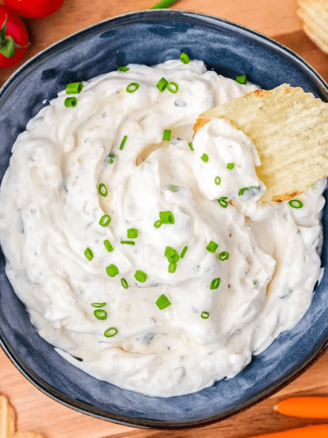 Sour Cream and Onion Dip Story