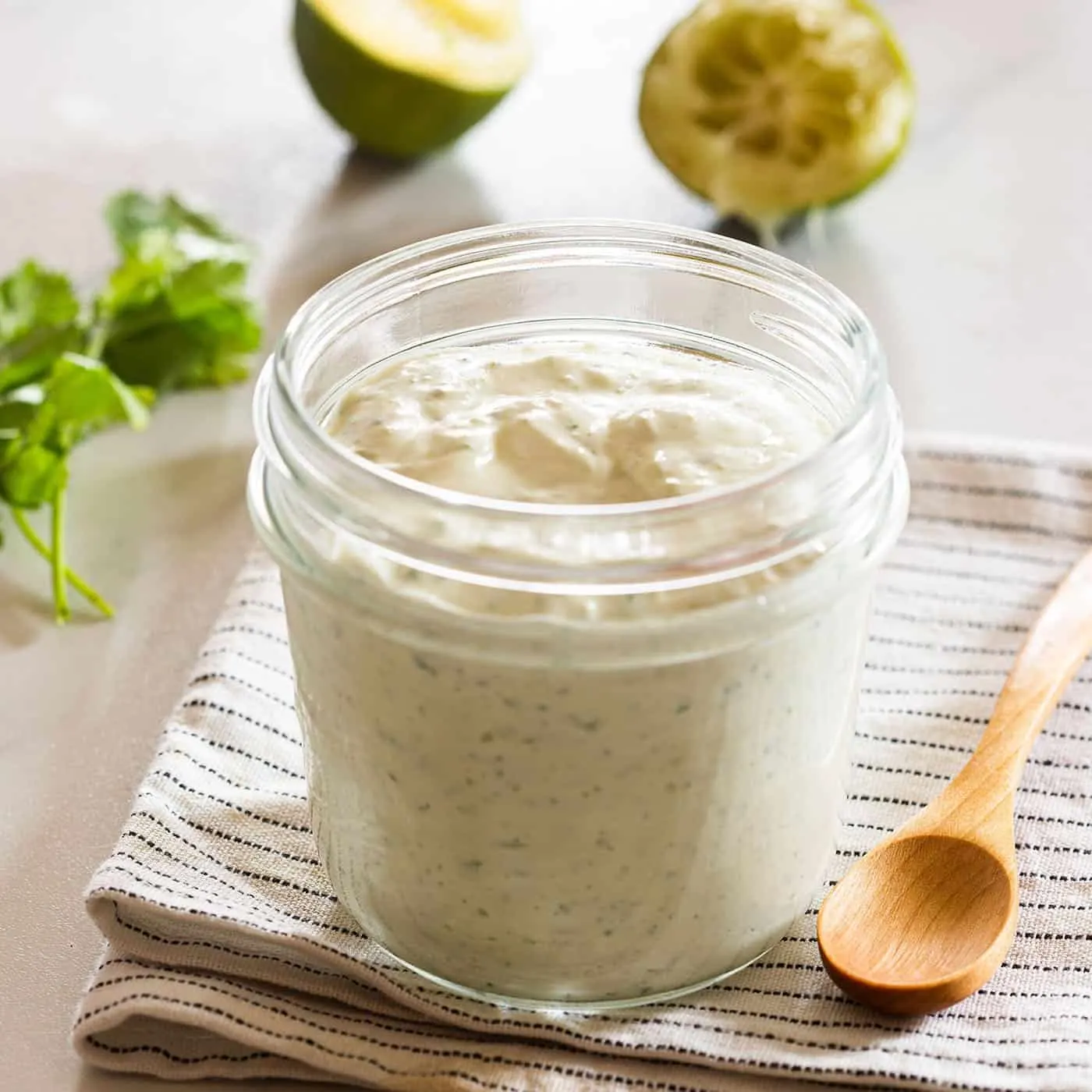 cilantro lime crema