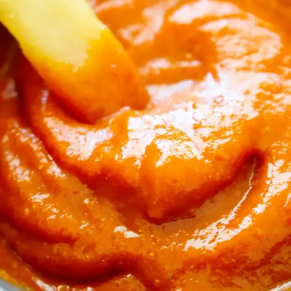 curry ketchup in a bowl