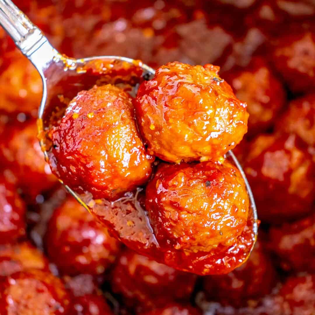 Easy BBQ Meatballs Take Two Tapas