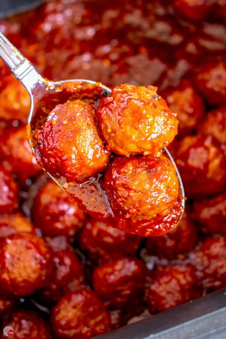Easy BBQ Meatballs Take Two Tapas