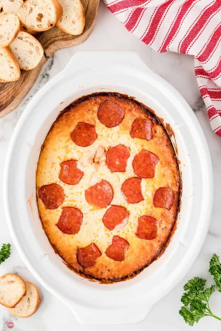 Best Crockpot Pizza Dip Take Two Tapas