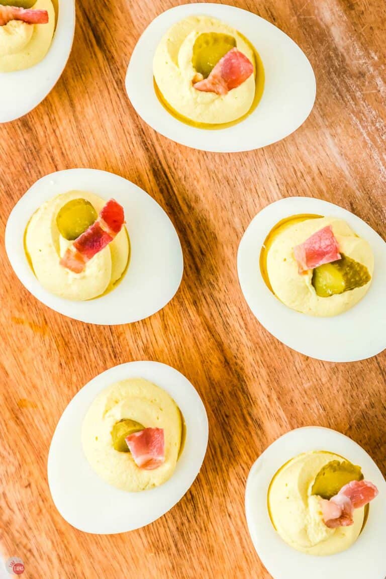 Million Dollar Deviled Eggs Take Two Tapas