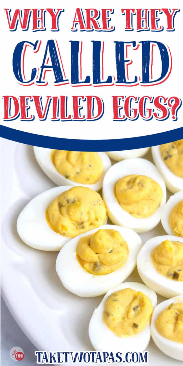 Why are they called deviled eggs take two tapas