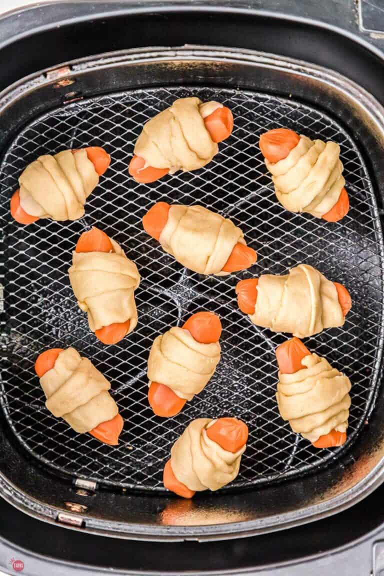 Air Fryer Pigs in a Blanket Take Two Tapas