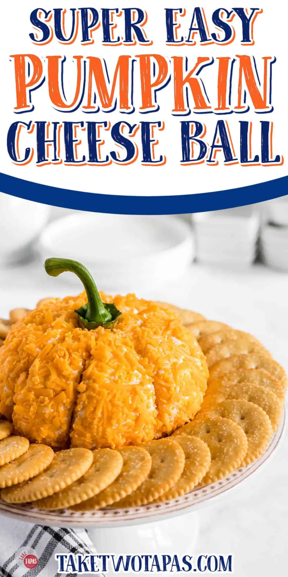 Pumpkin Cheese Ball (Super Easy!!) Take Two Tapas