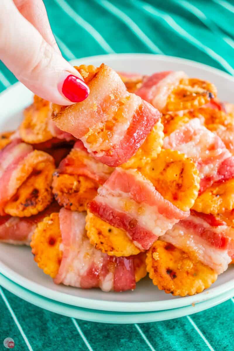 Easy Bacon Crackers Take Two Tapas