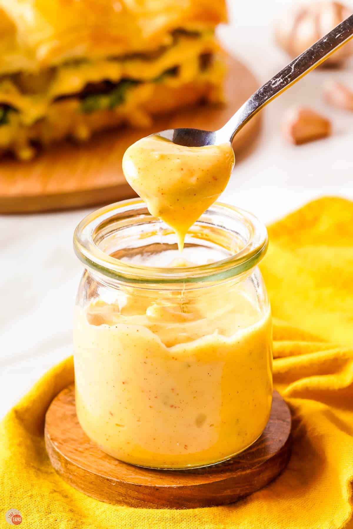 jar of copycat big mac sauce