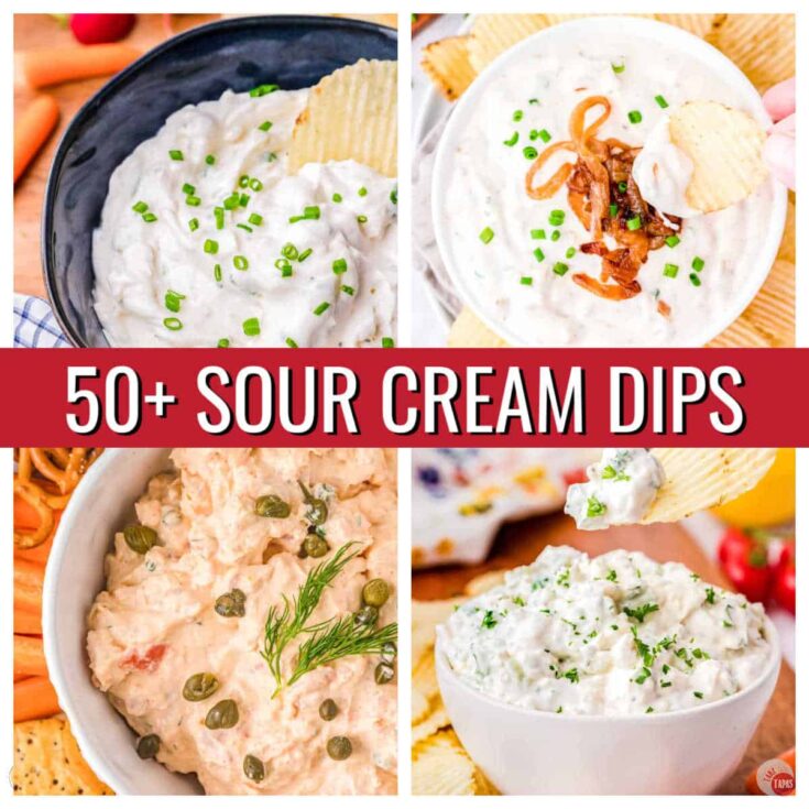 20+ Best Sour Cream Dips Take Two Tapas