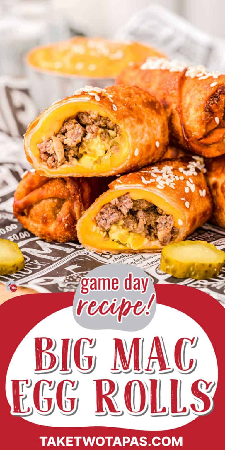 Crispy Big Mac Egg Rolls Take Two Tapas