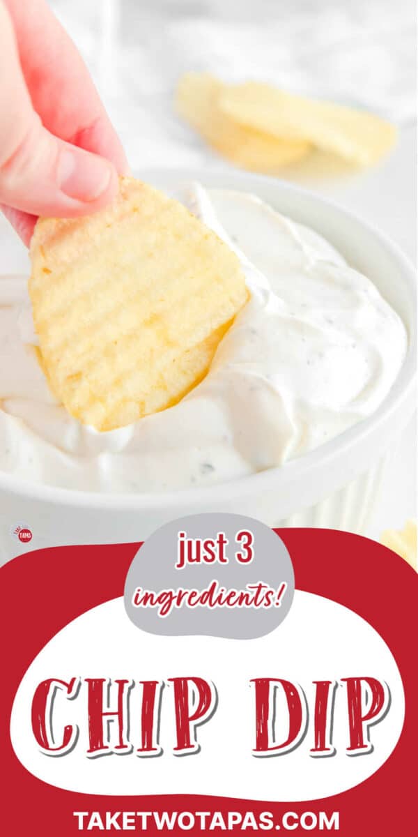 3 Ingredient Chip Dip Recipe Take Two Tapas