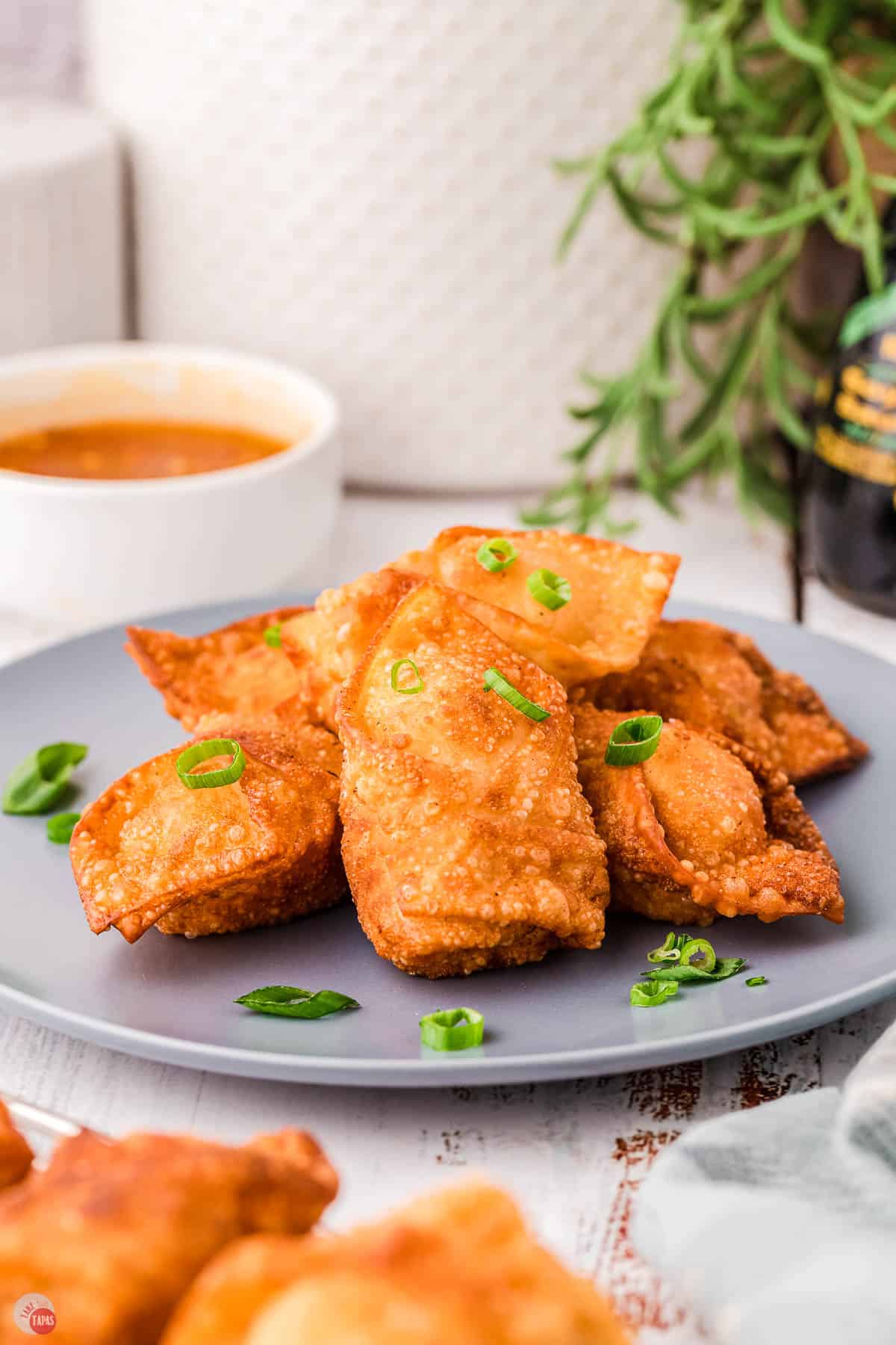 plate of shrimp rangoon