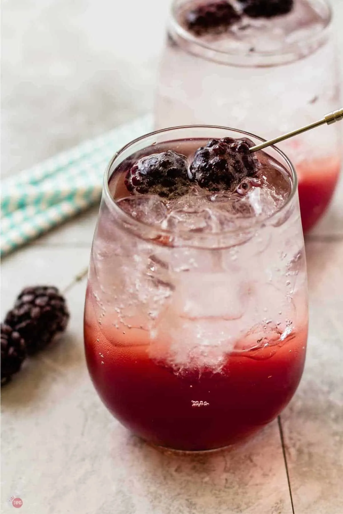 blackberry coconut splash