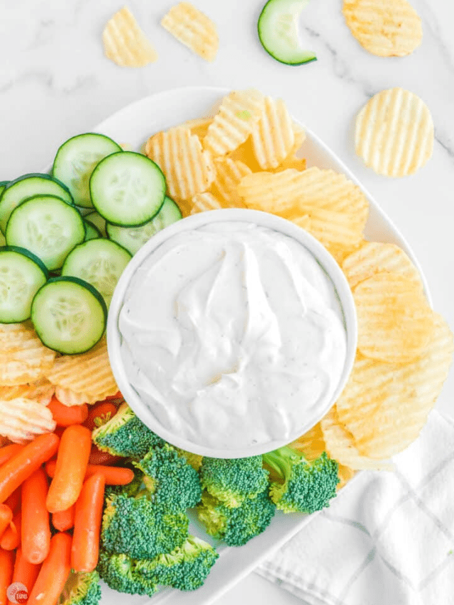 Easy 3 Ingredient Chip Dip Story