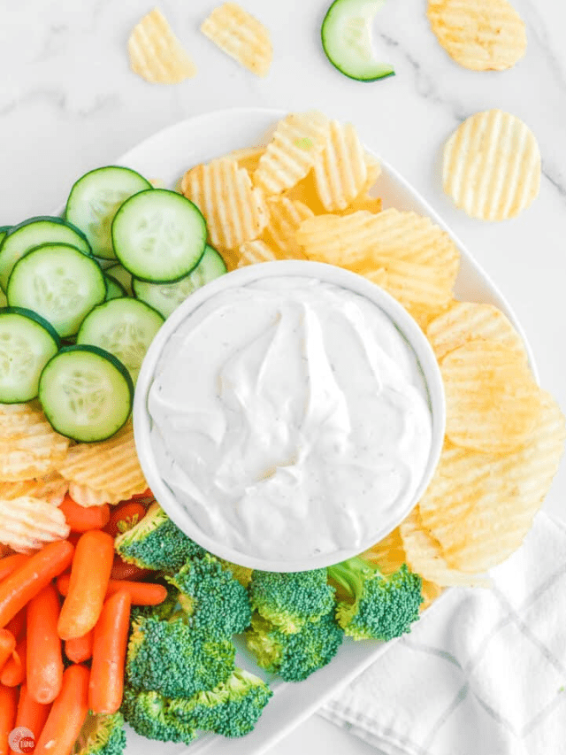 Easy 3 Ingredient Chip Dip-Cover image