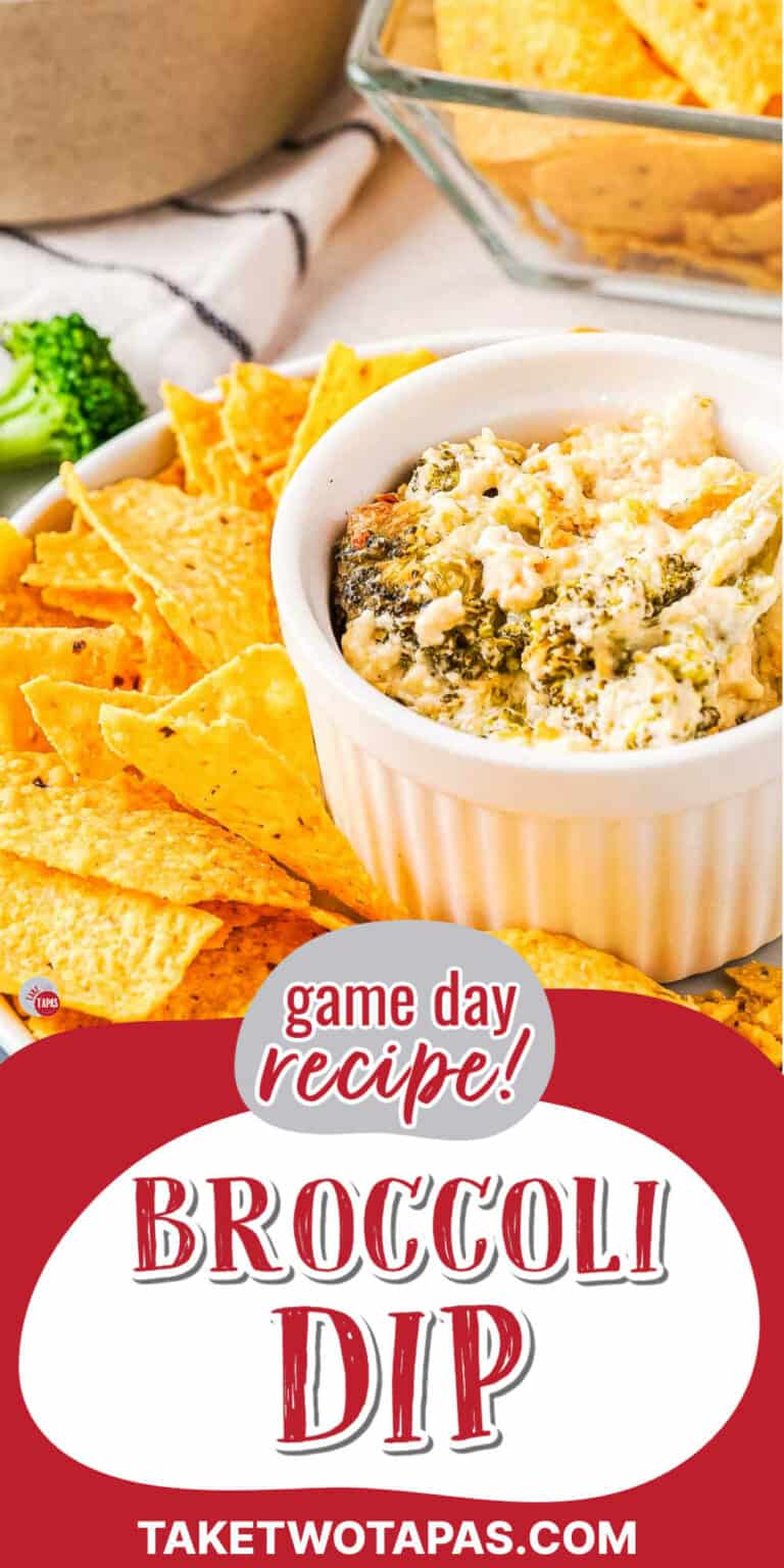 Cheesy Hot Broccoli Dip Take Two Tapas