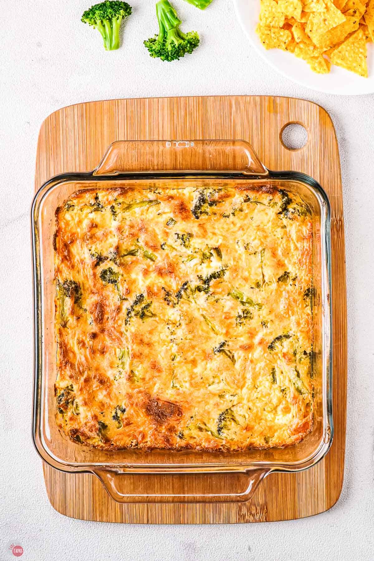 baked broccoli dip