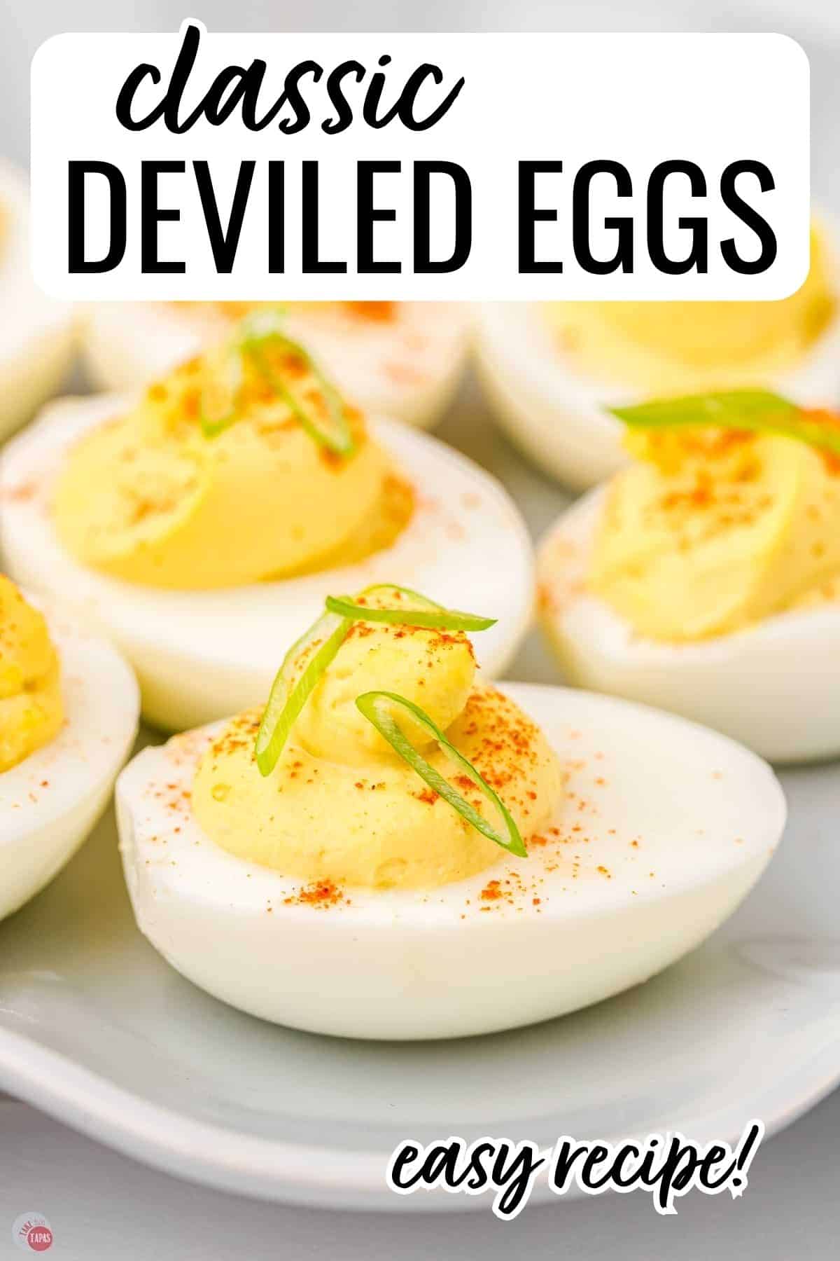 classic deviled eggs