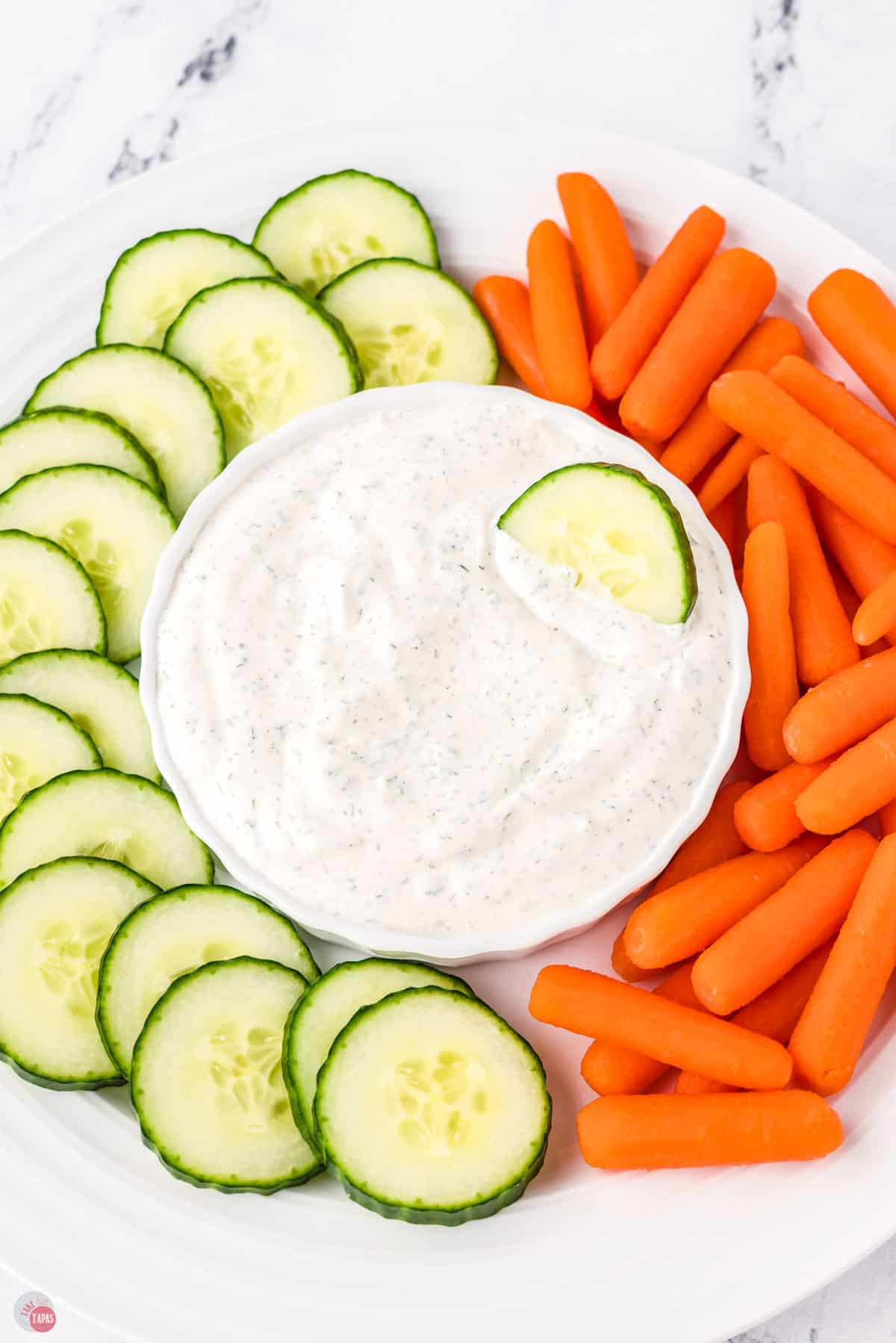 classic ranch flavor in a dip