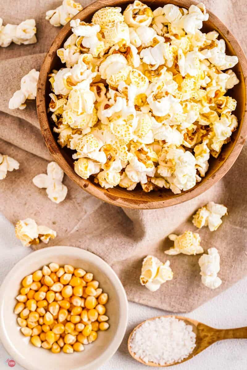 Easy Salt and Vinegar Popcorn