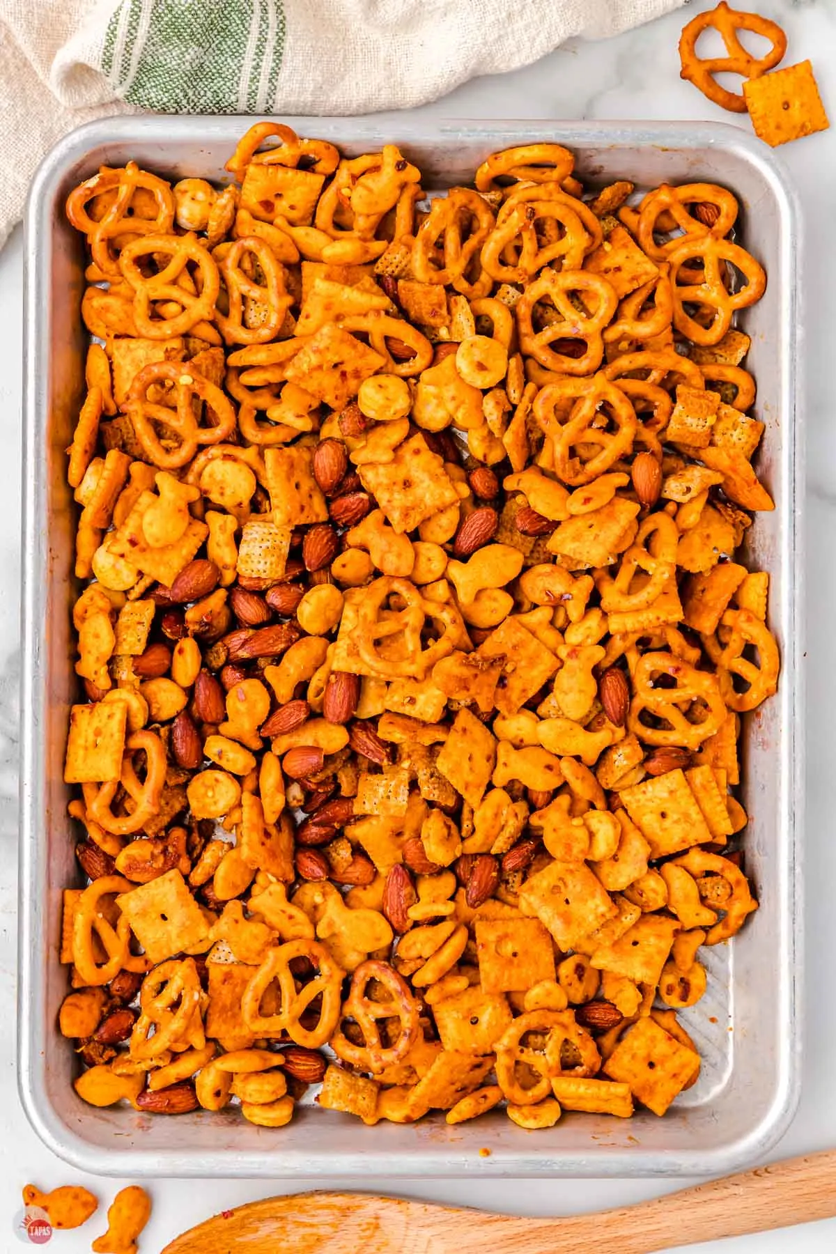 Spicy Chex Mix (Super Easy!)