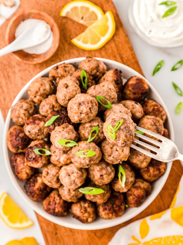 Easy Lamb Meatballs-Cover image