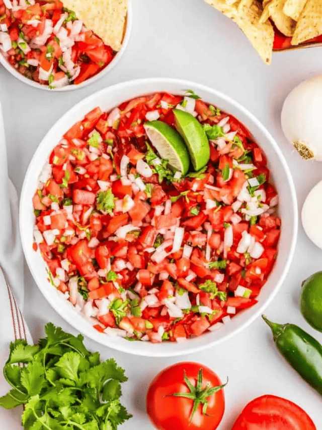 Homemade Pico De Gallo Recipe-Cover image