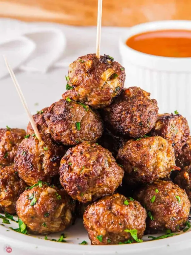 Air Fryer Meatballs-Cover image