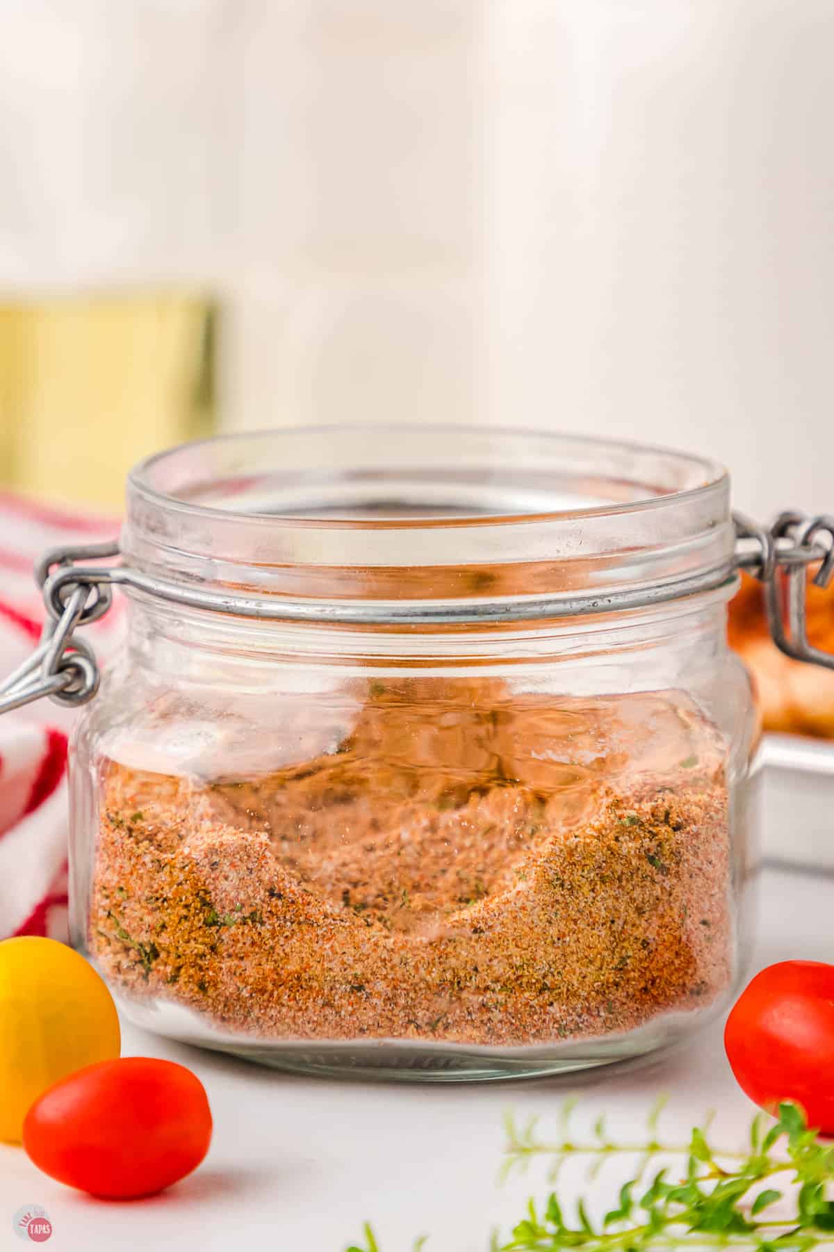 dry bbq rub in a jar