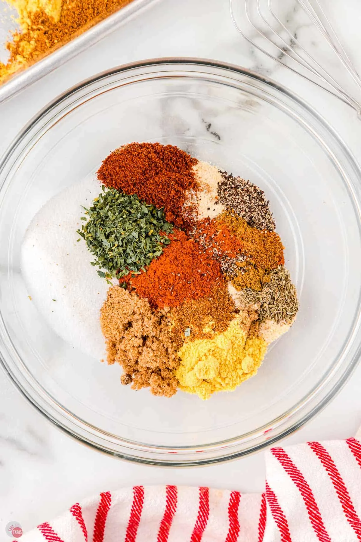 dry spices in a bowl