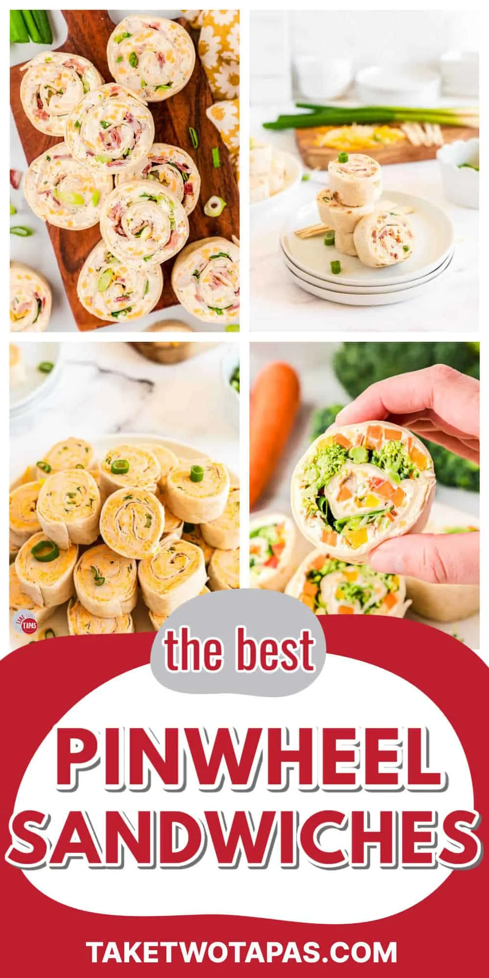 collage of sandwich recipes