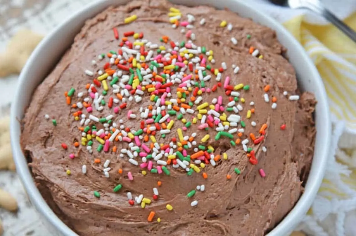 chocolate dunkaroo dip