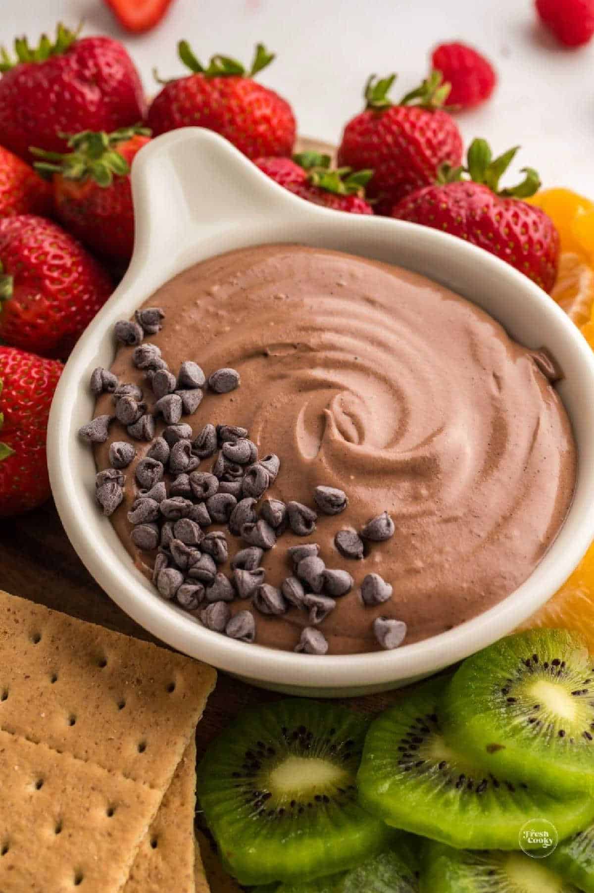 chocolate fruit dip