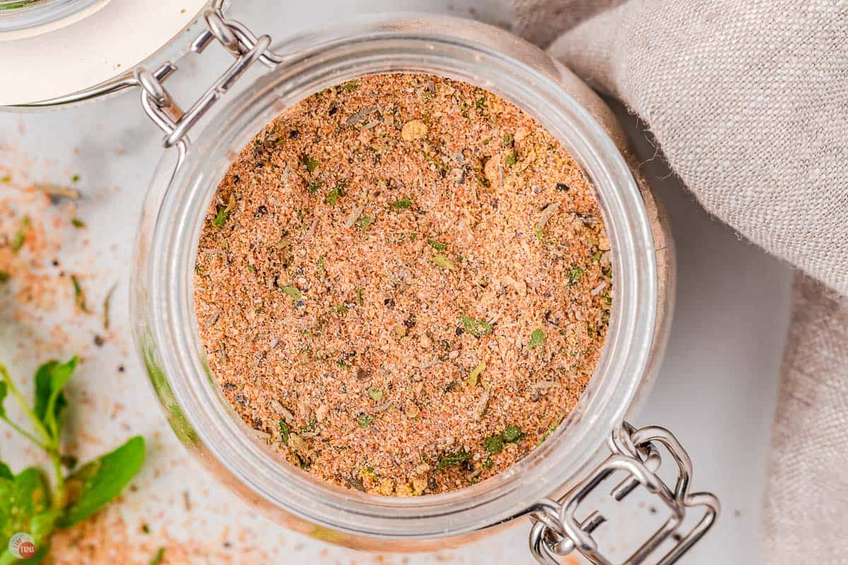 jar of chicken rub