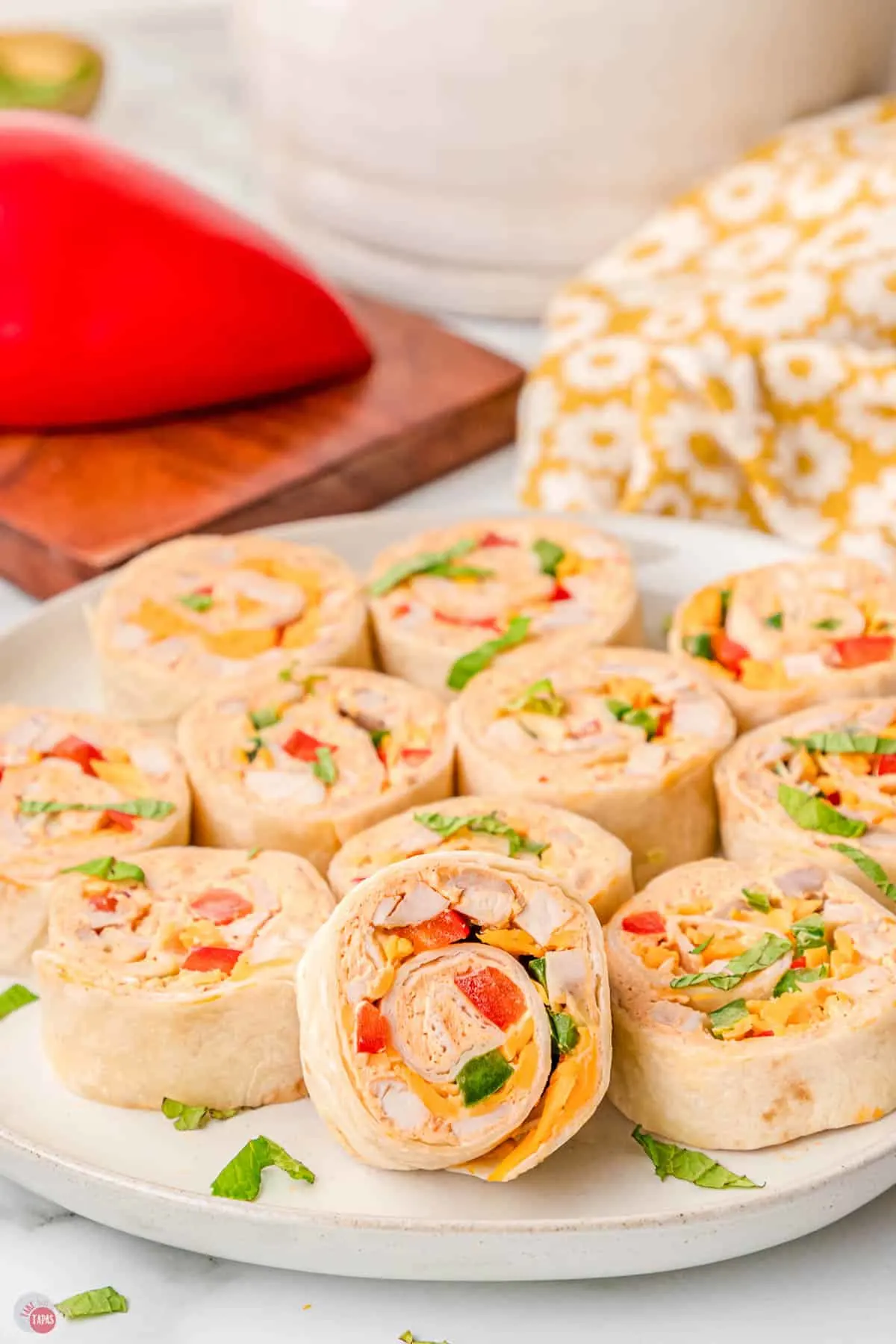 delicious recipe for Mexican pinwheels