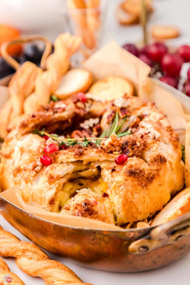 Baked Brie in Puff Pastry Take Two Tapas