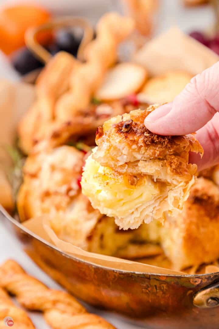 Baked Brie in Puff Pastry Take Two Tapas