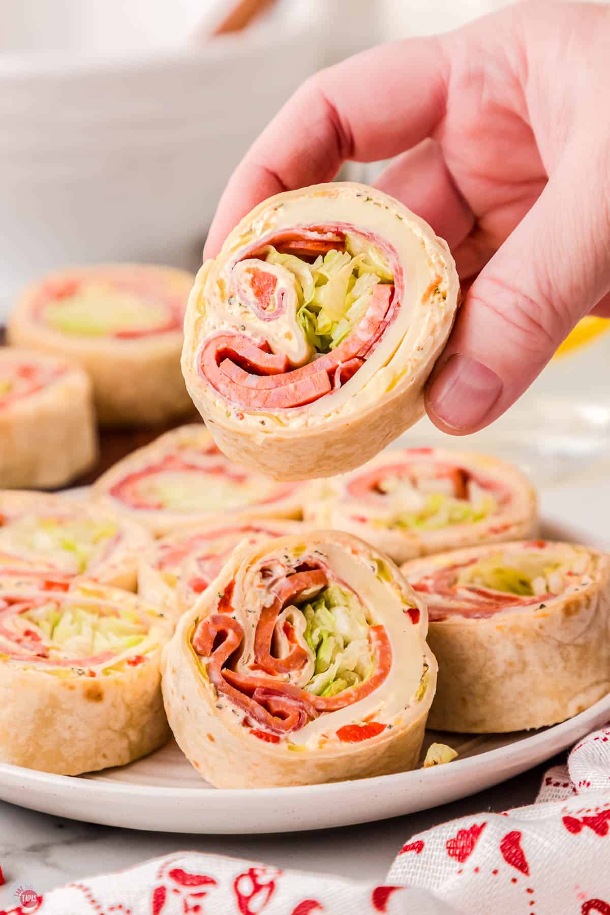 italian pinwheels recipe