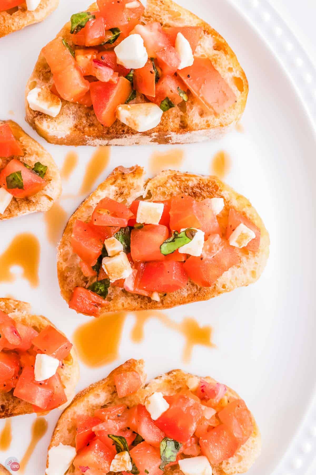 peak tomato season is perfect for making this appetizer