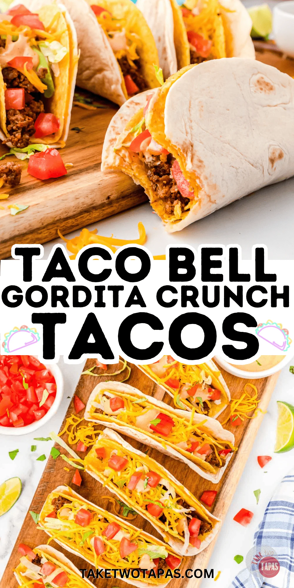cheesy gordita crunch tacos