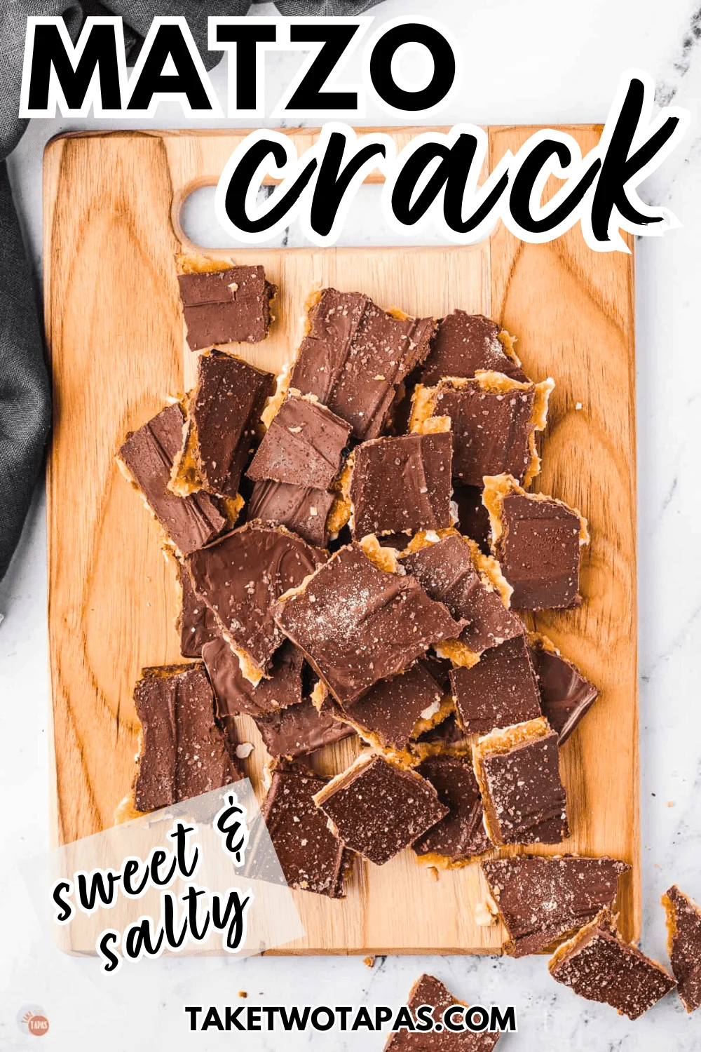 Easy Matzo Crack (Matzo Toffee Brittle)