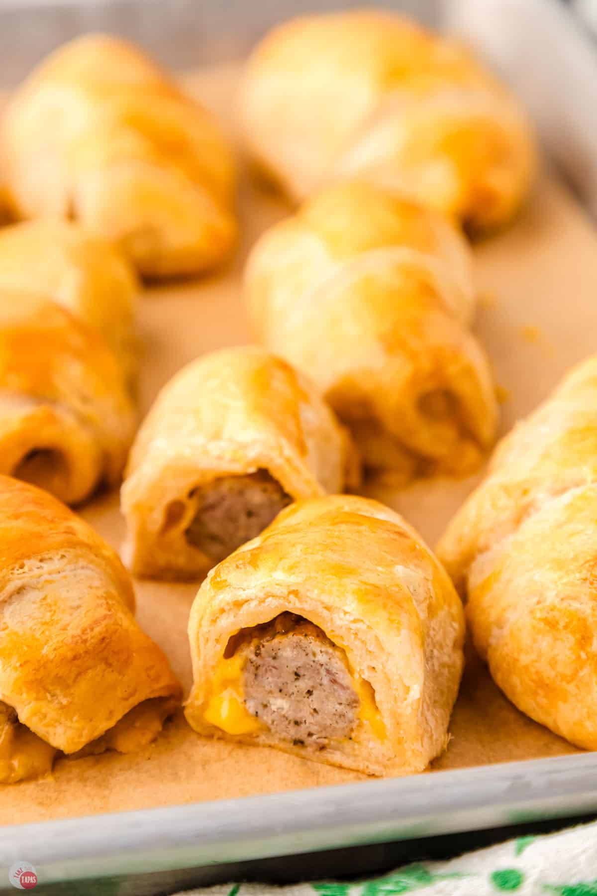 breakfast pigs in a blanket are fun twist on breakfast