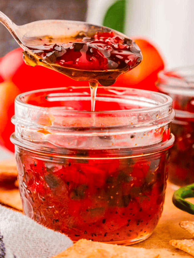 Homemade Hot Pepper Jelly Story