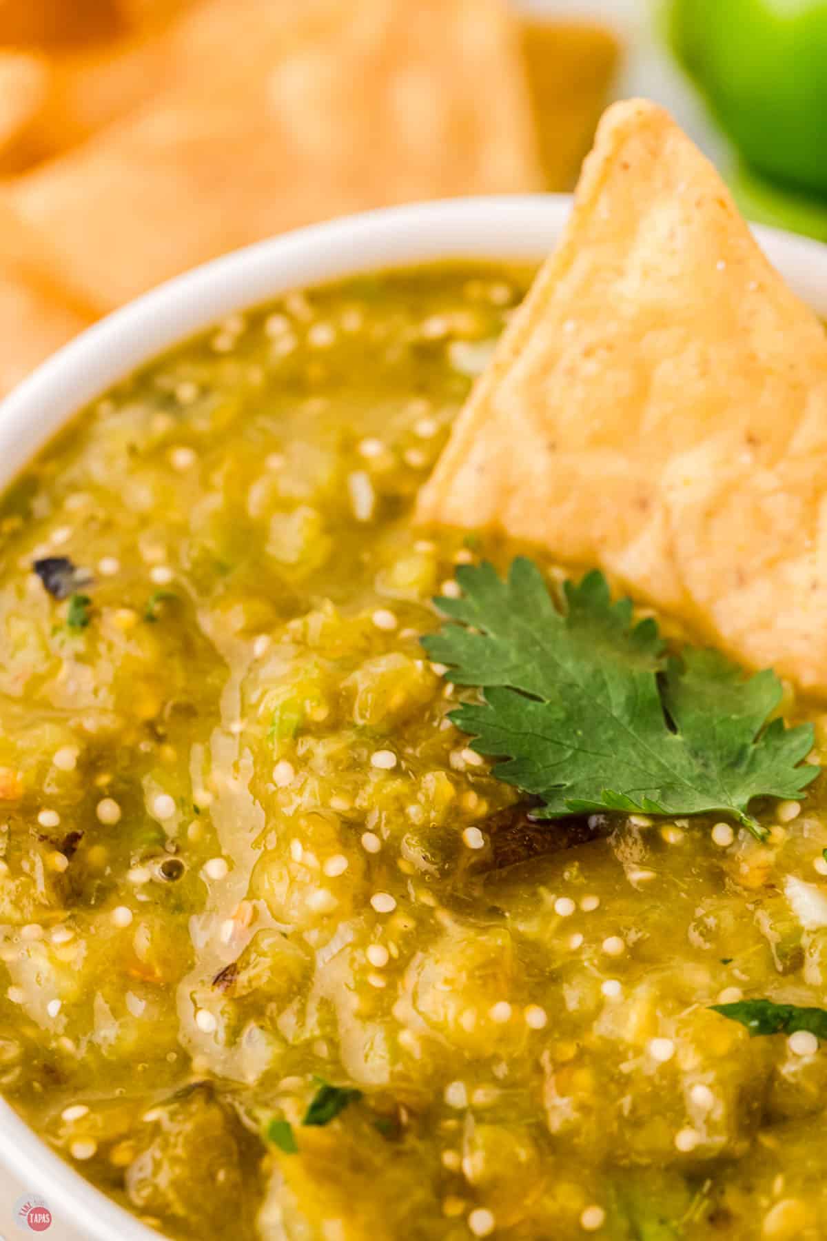 green salsa verde