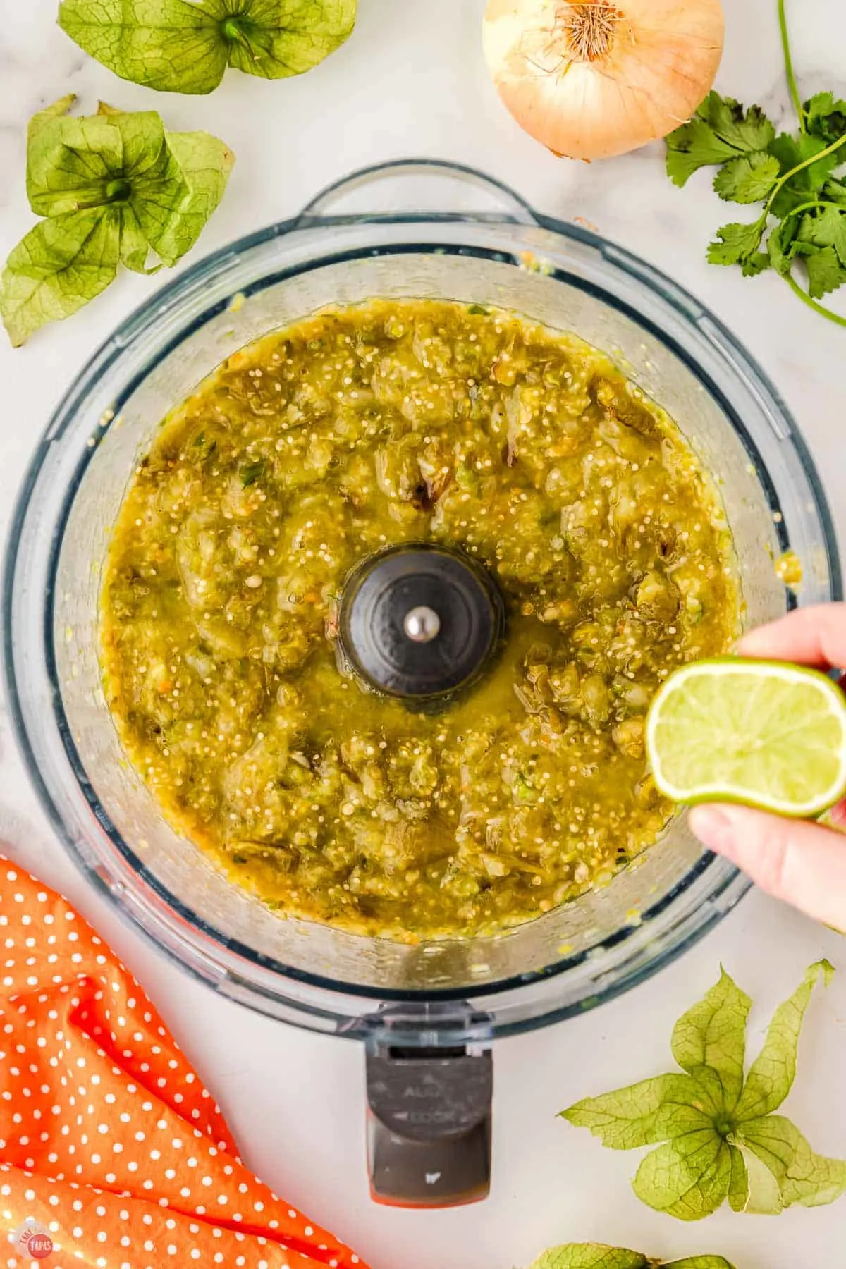 add this tangy salsa to your next salsa bar