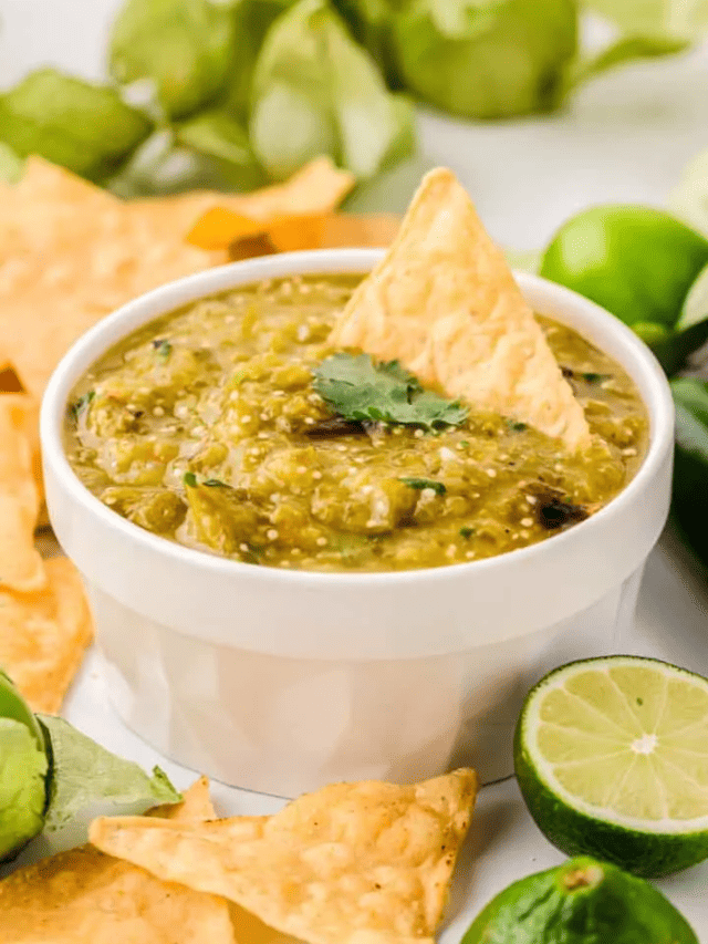 Homemade Green Salsa Story