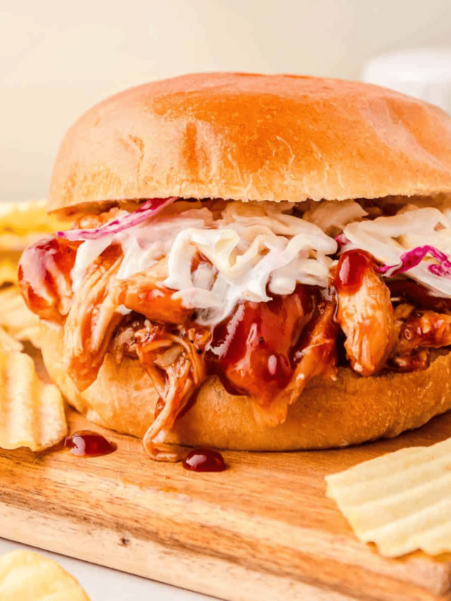 Pulled BBQ Chicken (Crock Pot Recipe) Story