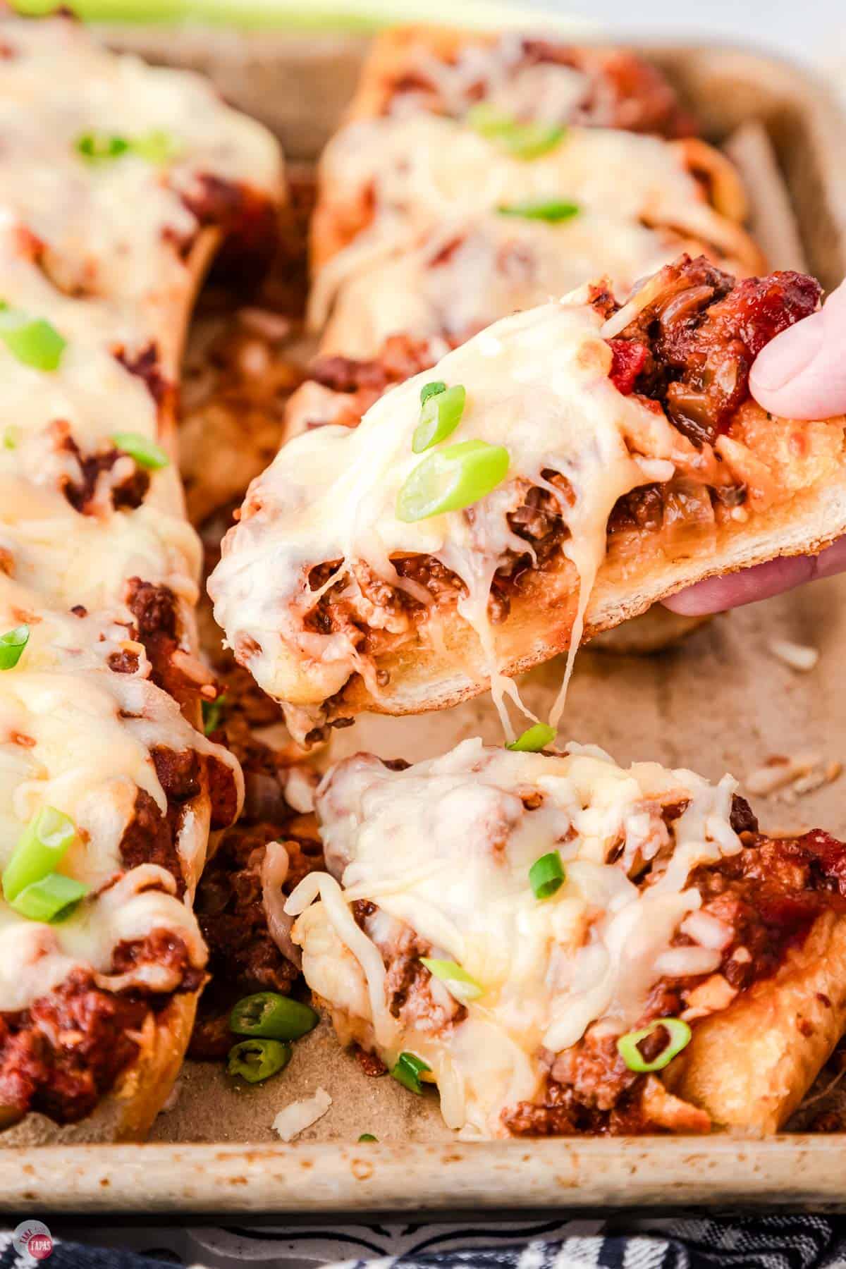 Texas toast sloppy joes