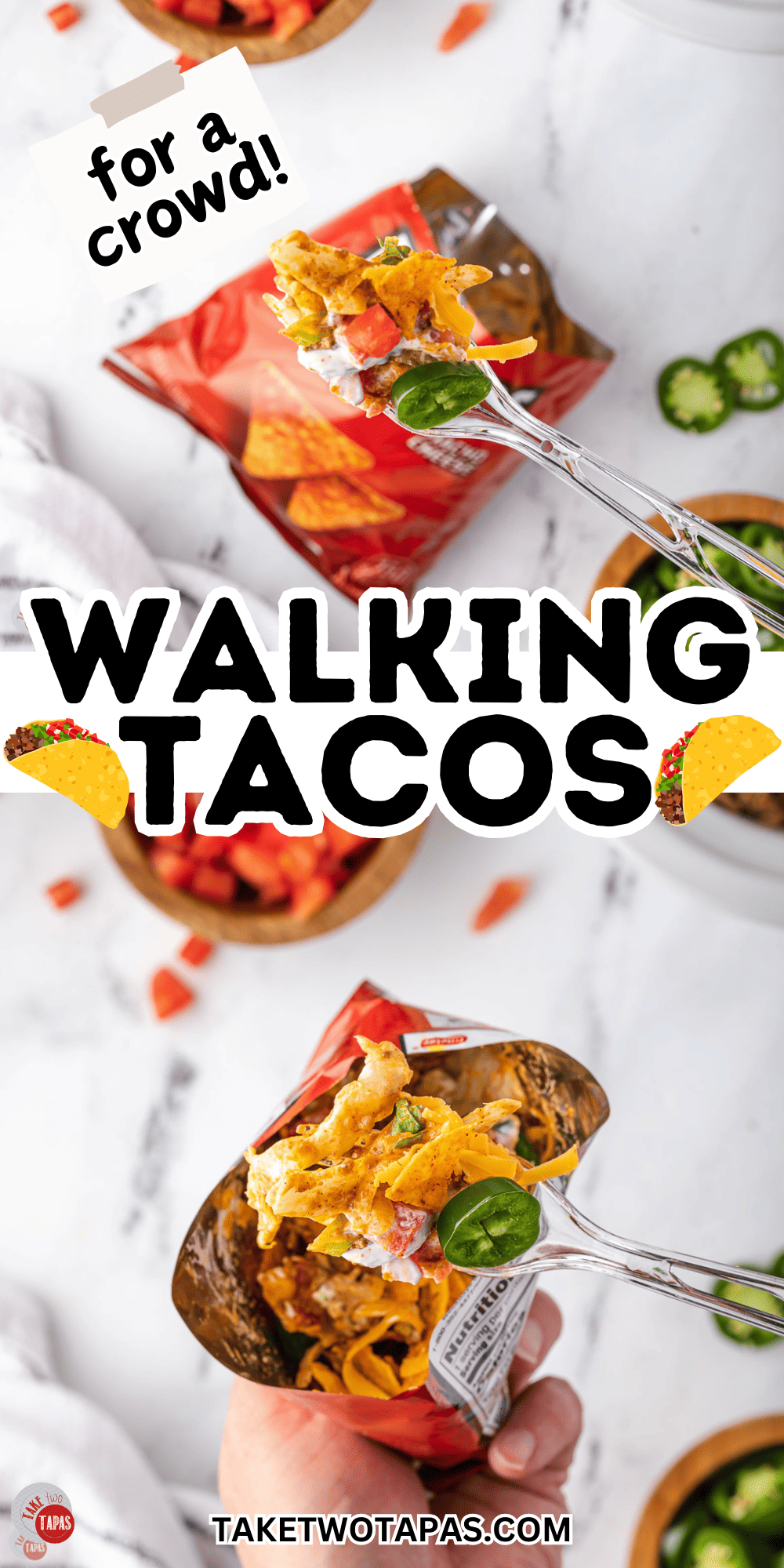 walking tacos