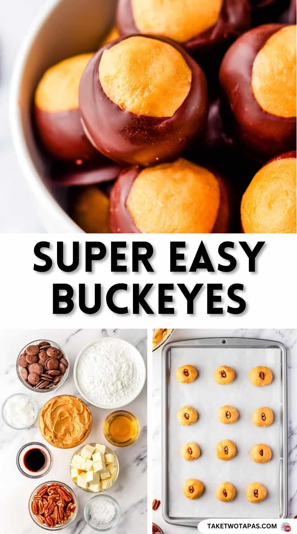 Pinterest pin image for buckeye recipe